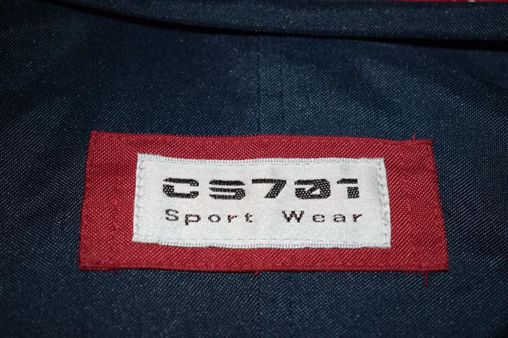 rot / dunkel blaue Winter Herren Jacke  in Größe XL ( selten getragen ) - Größen 56-58 / XL - Bild 8