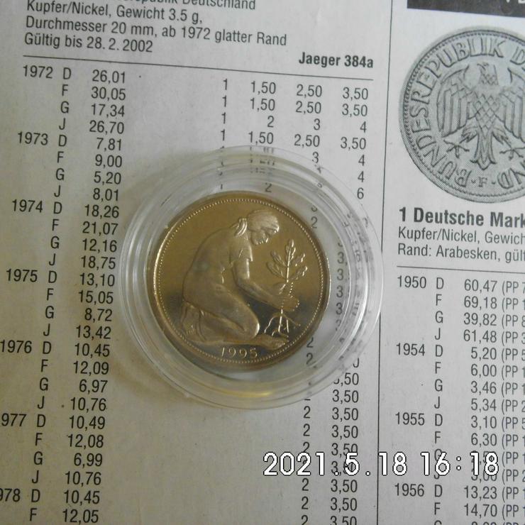 DM 50 Pfennig 1995 Stempelglanz  - Deutsche Mark - Bild 1