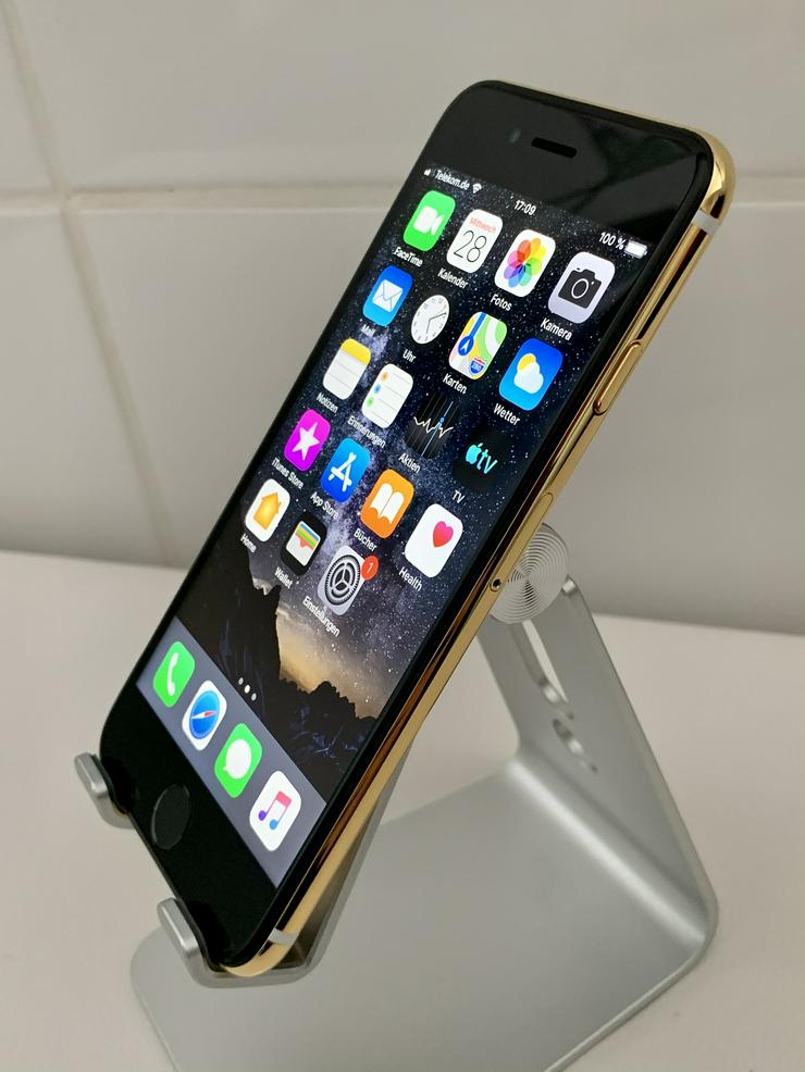 Bild 7: Apple iPhone 6 / 64 GB / 24k Gold vergoldet / Luxus Limited Edition