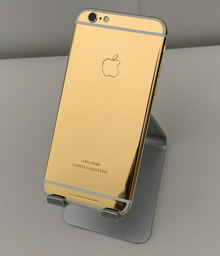 Bild 2: Apple iPhone 6 / 64 GB / 24k Gold vergoldet / Luxus Limited Edition