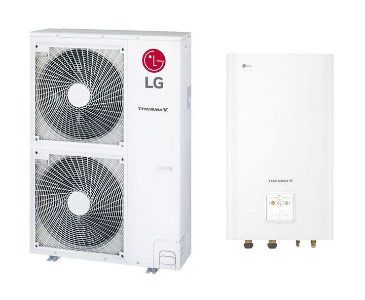 Bild 2: LG Therma V Set Split Luft-Wasser-Wärmepumpe R410A, 14 kW, TOP 1A