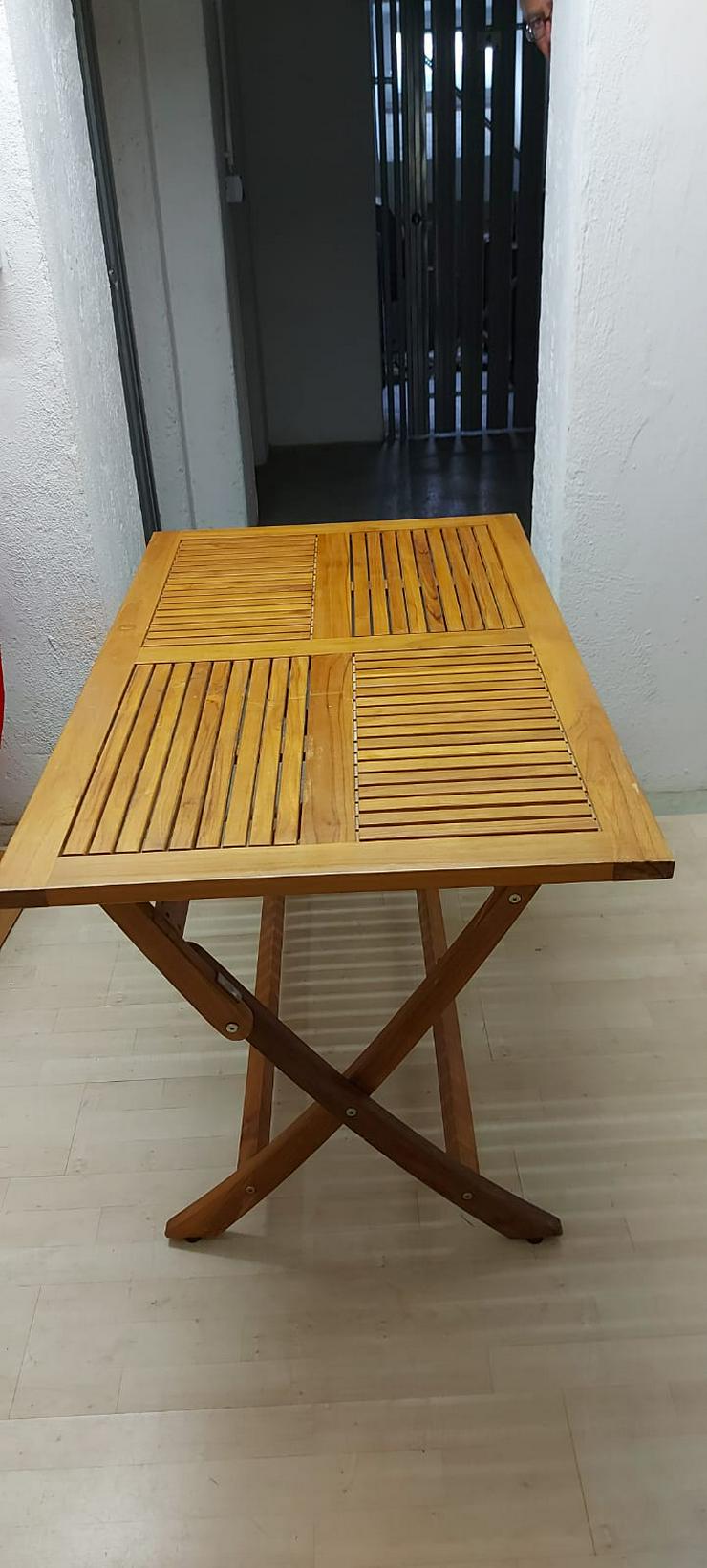 schöne Holztisch, 120x70