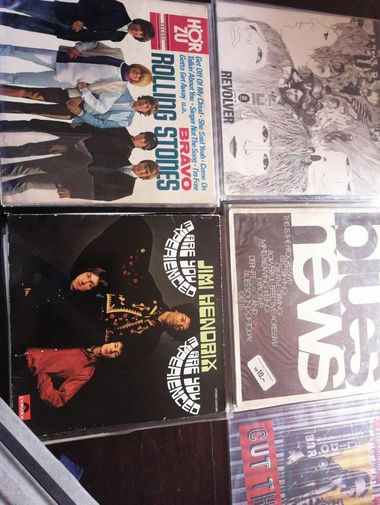 Bild 7: Schallplatten aus den 60ties und den 70 ties 