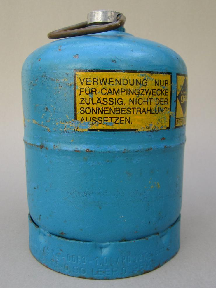 Bild 11: GAZ 904 & 901 Gasflasche Butangasflasche Campinggaz Blau Butan