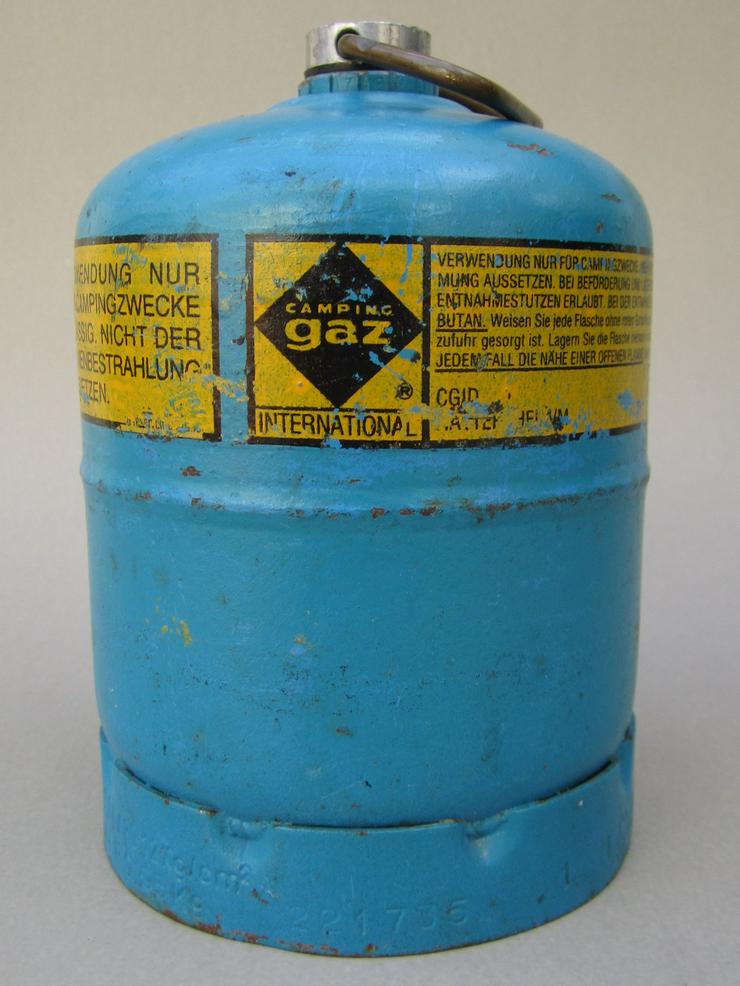 GAZ 904 & 901 Gasflasche Butangasflasche Campinggaz Blau Butan - Kocher - Bild 12