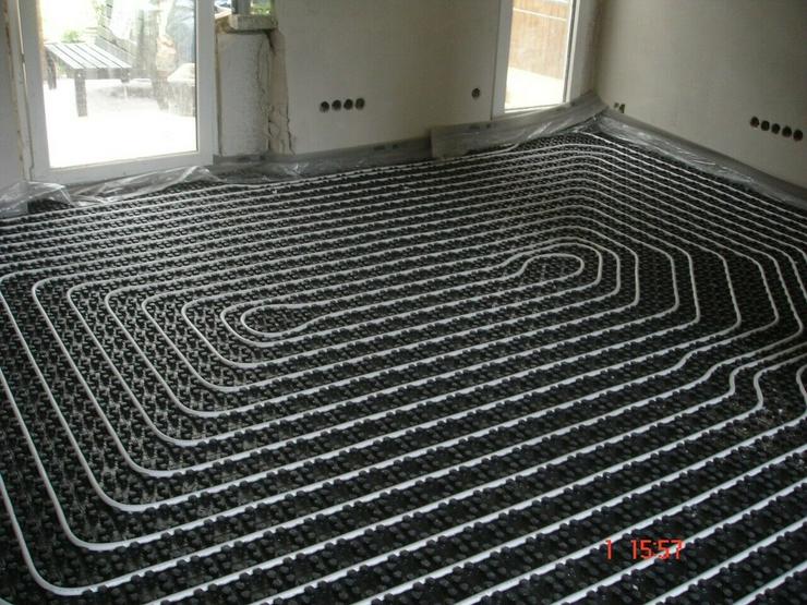 Bild 13: Fußbodenheizung Verlegung inkl. Material ab 100m²- ab 35€ pro m² inkl. Material