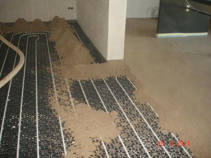 Fußbodenheizung Verlegung inkl. Material ab 100m²- ab 35€ pro m² inkl. Material - Reparaturen & Handwerker - Bild 1