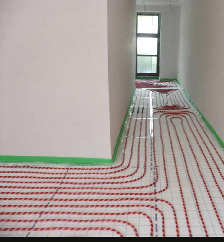 Fußbodenheizung Verlegung inkl. Material ab 100m²- ab 35€ pro m² inkl. Material - Reparaturen & Handwerker - Bild 4
