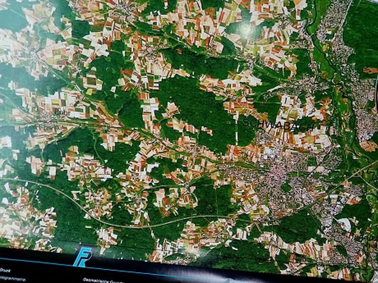 Bild 6: Photogrammetrie Landsat 5 THEMATIC MAPPER FRANKEN