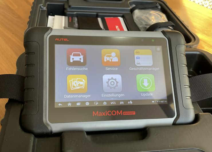 Bild 5: *NEU* Autel MK808BT MaxiCOM Diagnose KFZ Diagnosegerät OBD2 DS808 MP808 Tester