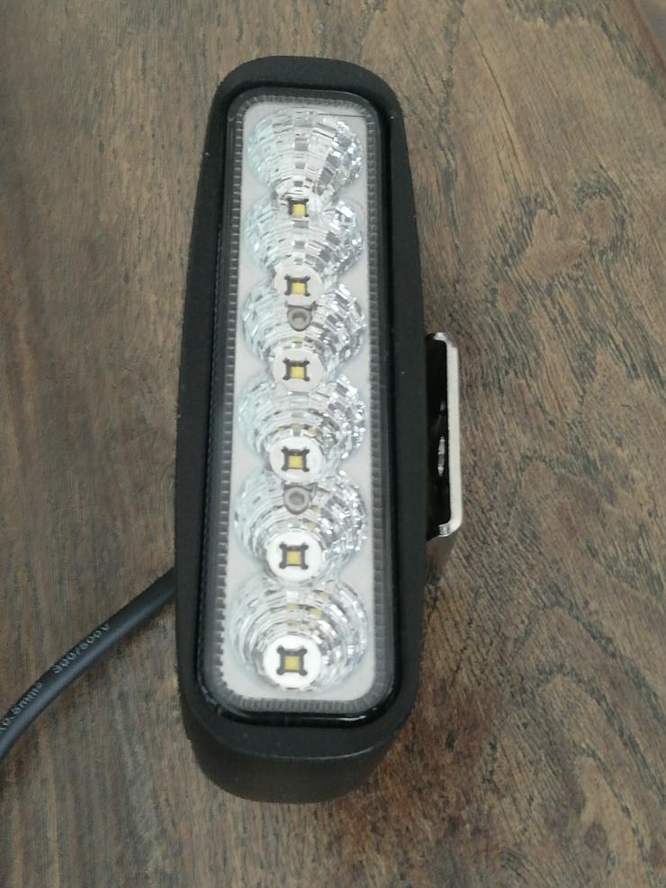 18 Watt CREE LED Arbeitsscheinwerfer, Flood 60 ° - Zubehör - Bild 2