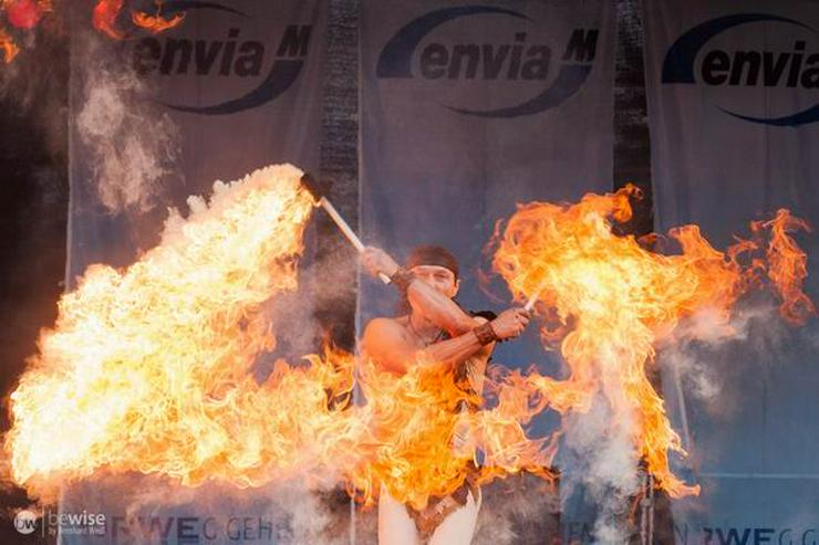 Bild 10: Feuershow Fire Show Erfurt Dresden Suhl Magdeburg Hof Nürnberg buchen
