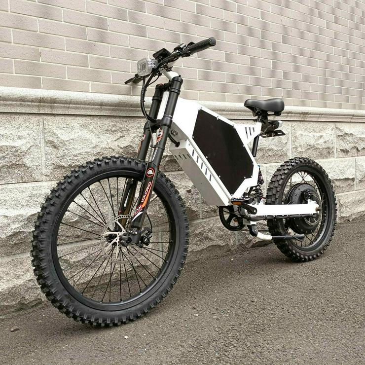 Electric Mountain EBike 72V 8000W Vollfederung am besten 2021 60MPH - Elektro Fahrräder (E-Bikes) - Bild 2