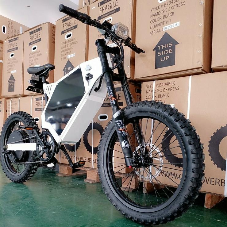 Electric Mountain EBike 72V 8000W Vollfederung am besten 2021 60MPH - Elektro Fahrräder (E-Bikes) - Bild 1