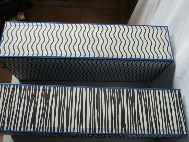 Bild 4: 2 x hochwertige Boxen Schachteln Kisten 100% Handarbeit