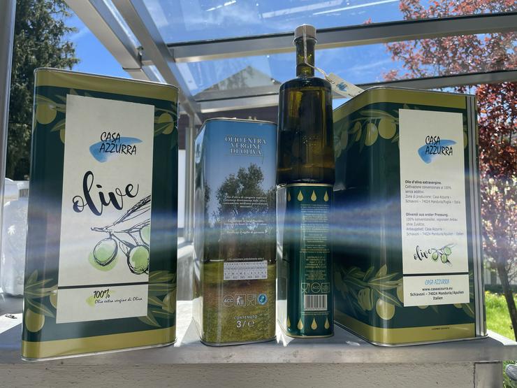 Bild 3: Olivenöl aus Manduria (Puglia - Italien) natives Olivenöl extra