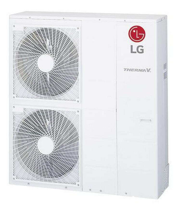 Bild 1: LG Therma V Set Monobloc Silent Luft Wasser Wärmepumpe 9 kW EEK A