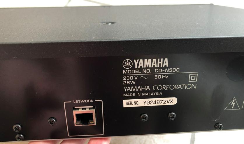Bild 6: YAMAHA Network CD Player CD-N500