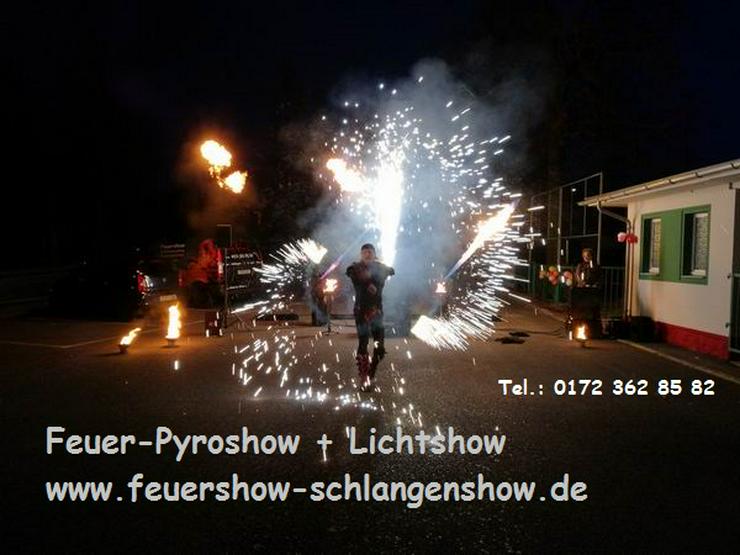 Bild 12: Hochzeit Feuershow Schlangenshow Sachsen Anhalt bis Bayern buchen mieten