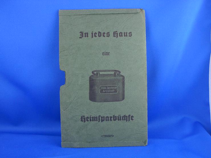 Reichsmark Quittung mit Aufbewahrungstasche  seit 1825 / Vintage- Werbung / Geld / Dokumente   - Poster, Drucke & Fotos - Bild 3
