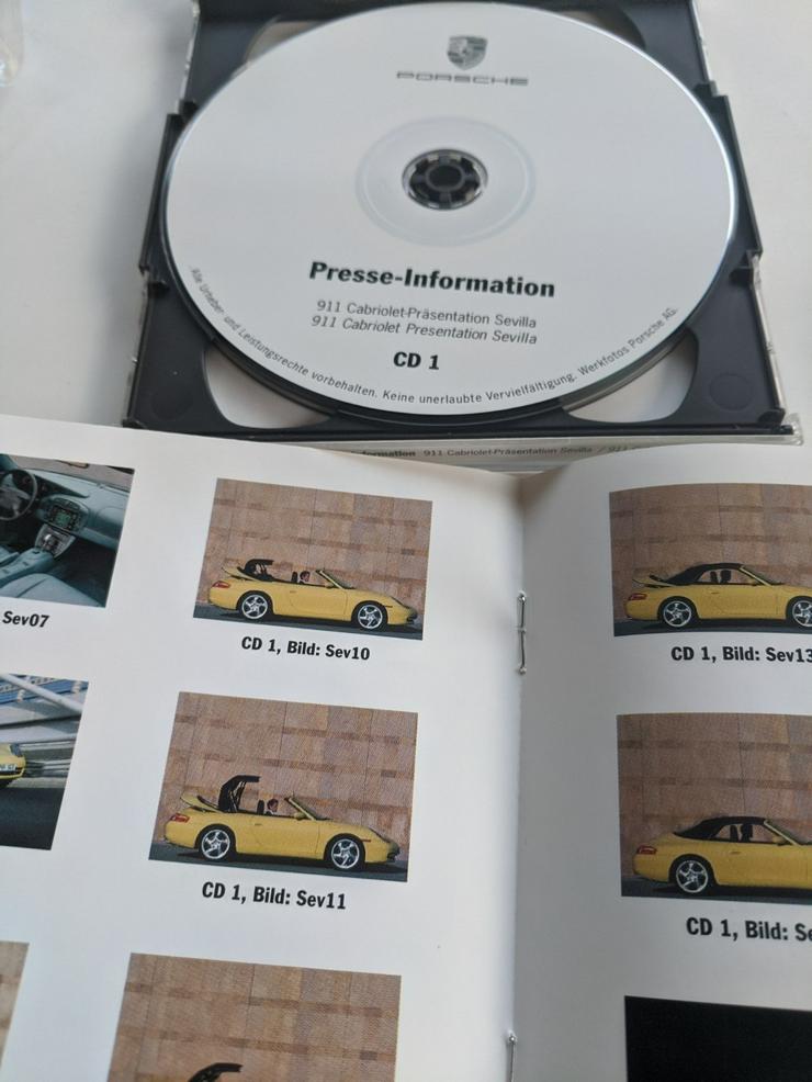 Porsche 1998  Presse Präsentation Sevilla Set mit Booklet + 2 CD - Poster, Drucke & Fotos - Bild 2