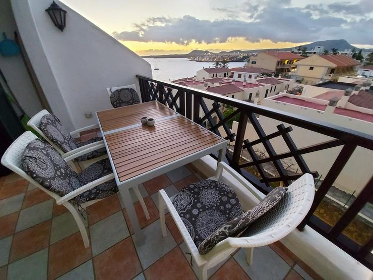 Bild 7: Doppelhaus Wohnung (2 Etagen mit 2 Terrassen) im 4. Sterne Komplex Rocas del Mar im Süden auf Teneriffa 