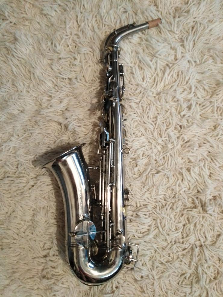 Alt (Es) Saxophon "Zalut Terezin C.I.R." - Blasinstrumente - Bild 2