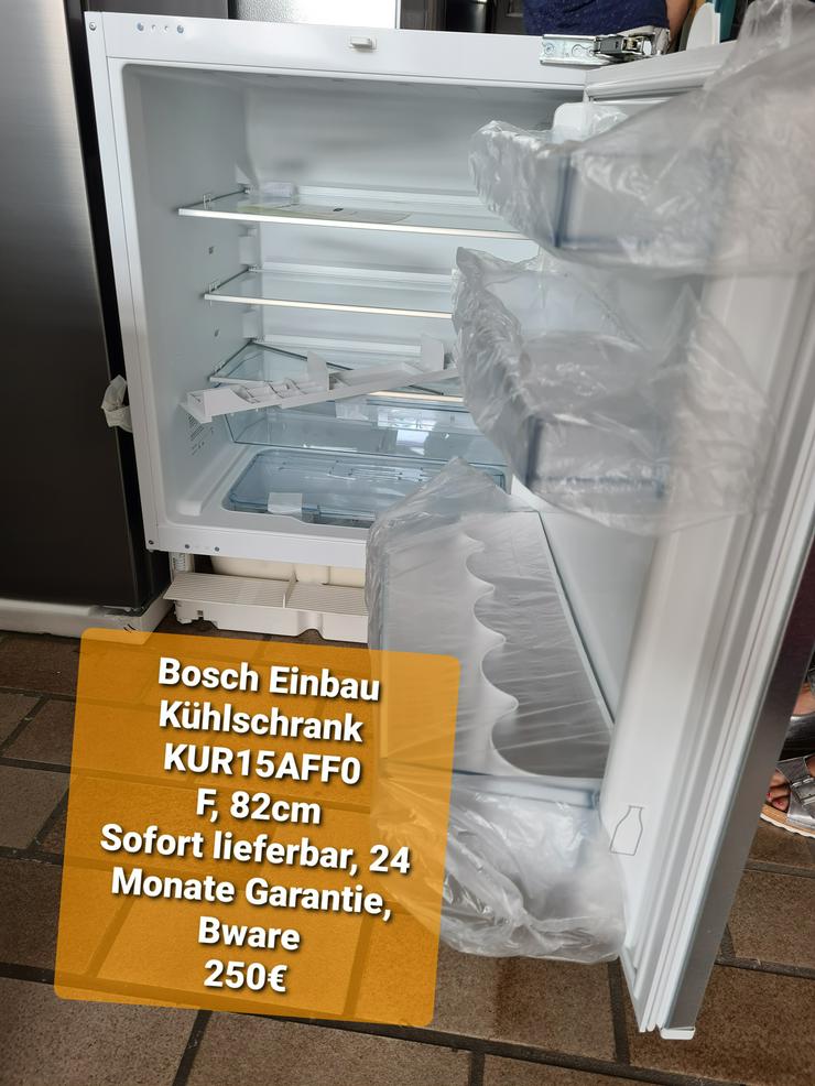 Bosch EinbauKühlschrank KUR15AFFOF, 82cm - Kühlschränke - Bild 1