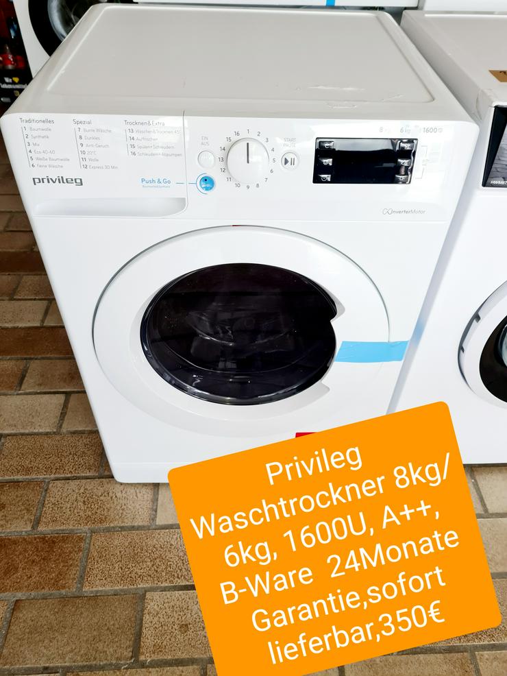 Privileg Waschtrockner 8kg/6kg, 1600U - Waschmaschinen - Bild 1