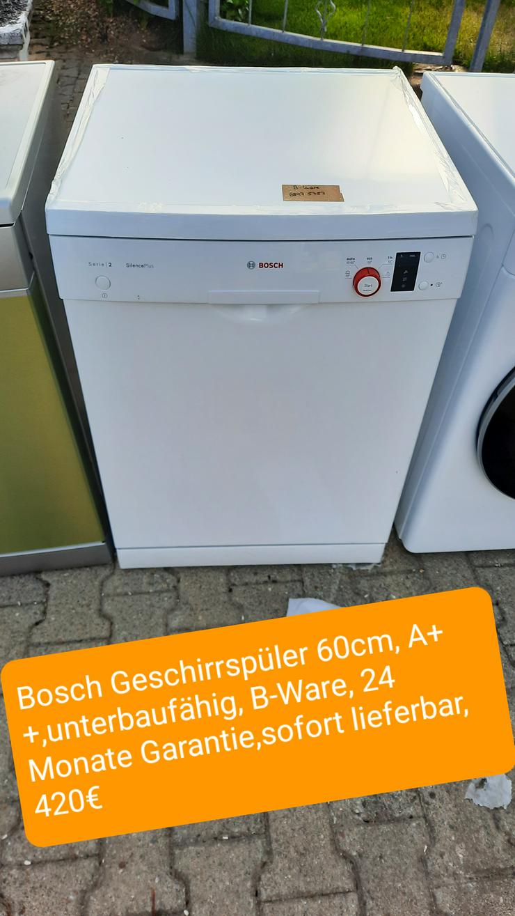 Bosch Geschirrspüler 60cm,, A+++ - Geschirrspüler - Bild 1