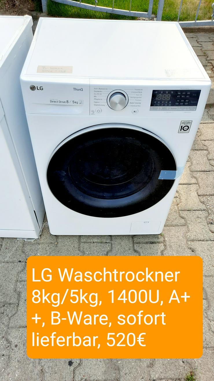 LG Waschtrockner 8kg/5kg, 1400U