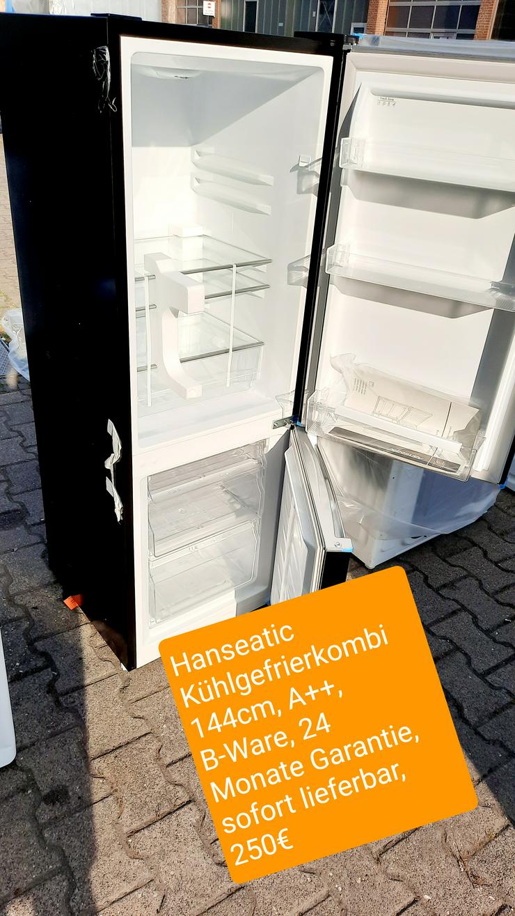 Hanseatic Kühlgefrierkombi, 144cm, A++ - Kühlschränke - Bild 1