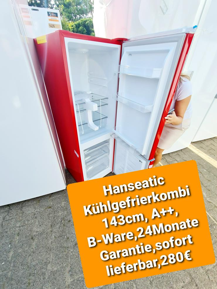 Hanseatic Kühlgefrierkombi 143cm - Kühlschränke - Bild 1