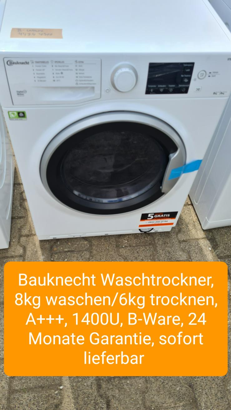 Bauknecht Waschtrockner, 8kg waschen / 6kg, 1400U