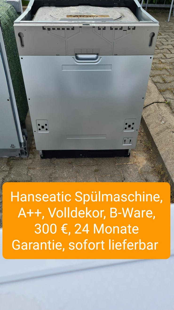 Hanseatic Spülmaschine, A++ - Geschirrspüler - Bild 1