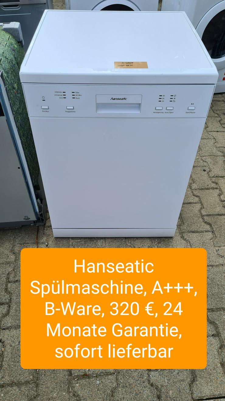 Hanseatic Spülmaschine, A++ - Geschirrspüler - Bild 1