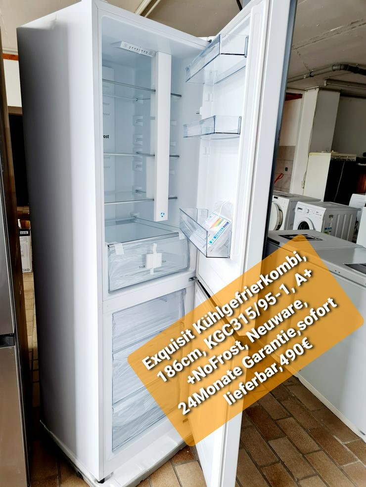 Exquisit Kühlgefrierkombi 186cm - Kühlschränke - Bild 1