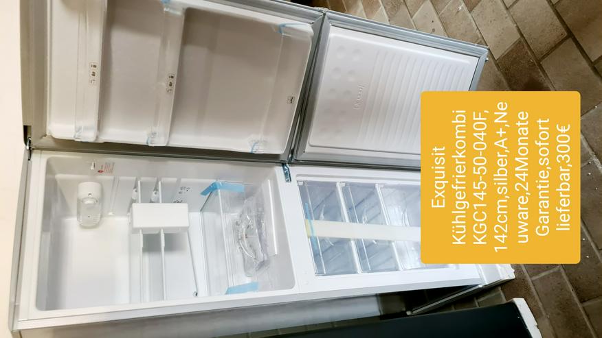 Exquisit Kühlgefrierkombi 142cm - Kühlschränke - Bild 1