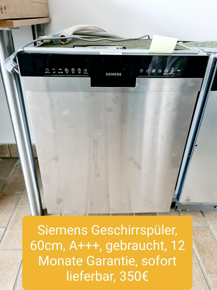 Siemens Geschirrspüler 60cm, A++