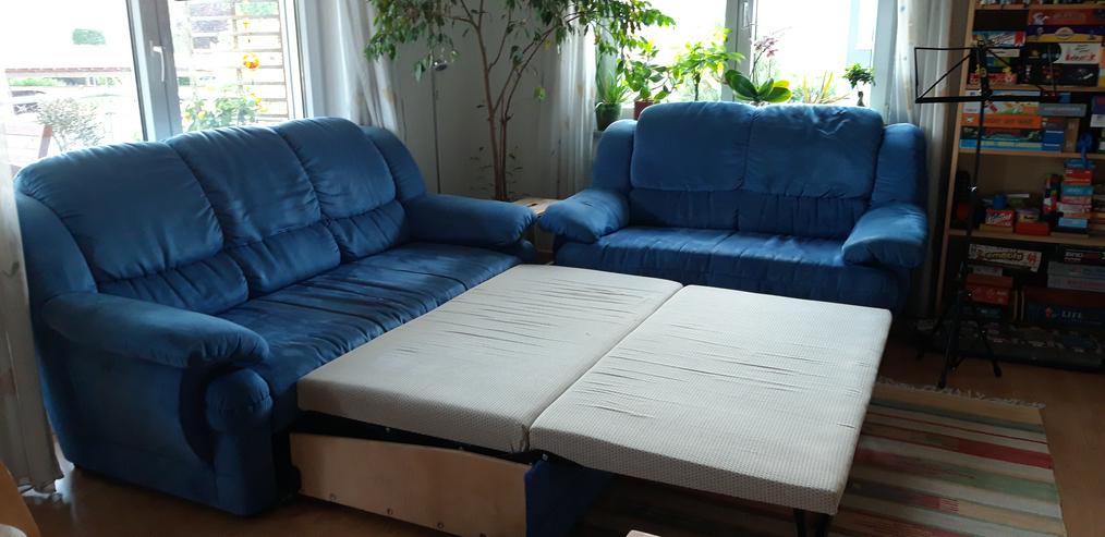 Sofa mit Bettfunktion und Bettkasten - sehr gut erhalten