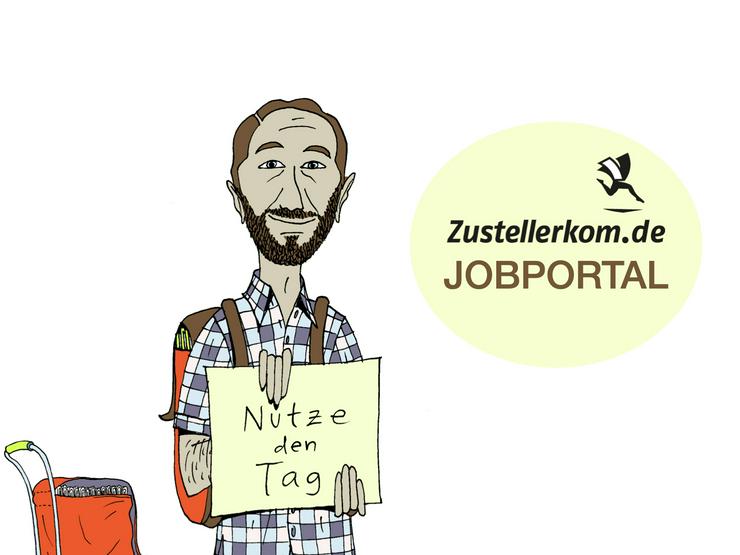 Nebenjob, Job - Zeitung austragen in der Region Frankfurt Bockenheim - Kuriere & Zusteller - Bild 1