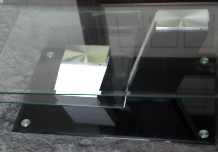 Bild 9: moderner Glastisch / Couchtisch / Wohnzimmertisch