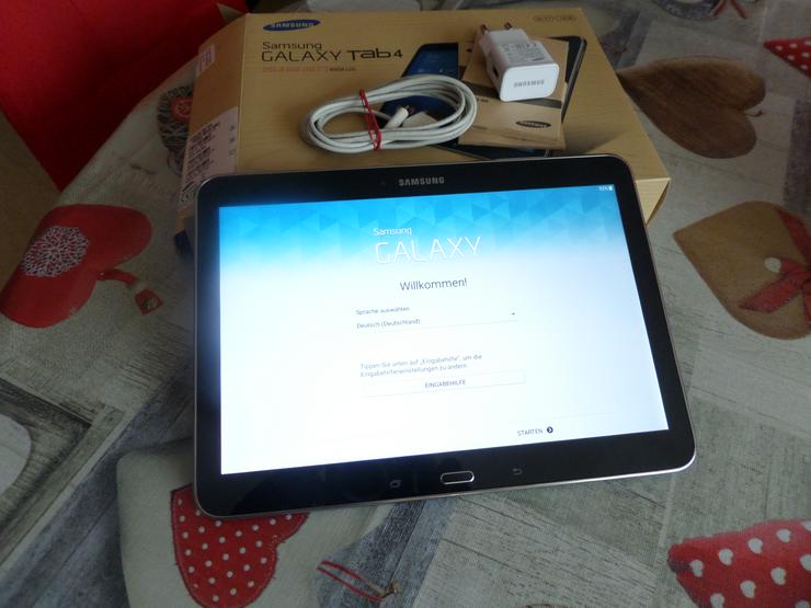 Samsung Galaxy Tab 4 SM-T530 - schwarz - gebraucht in OVP - Tablets - Bild 1
