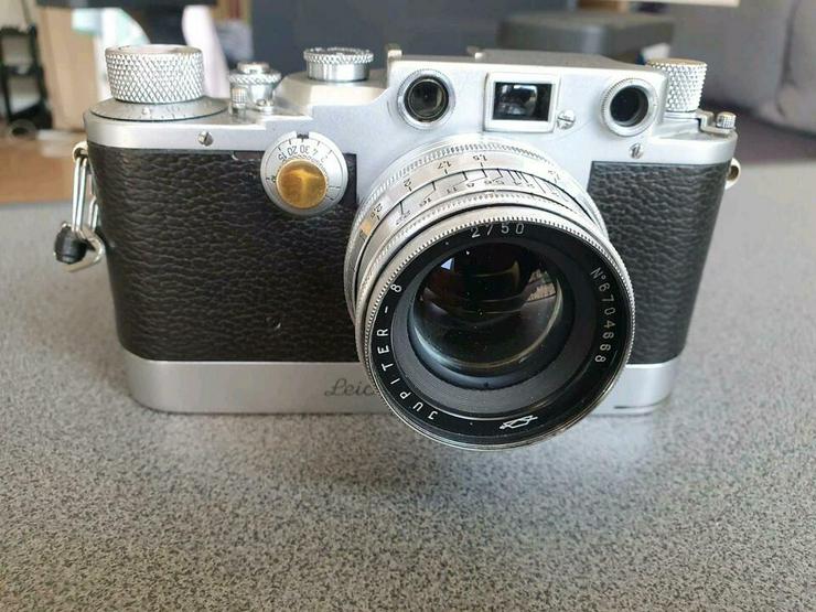 Bild 7: Leica III C MIT LEICAVIT und Objektiv