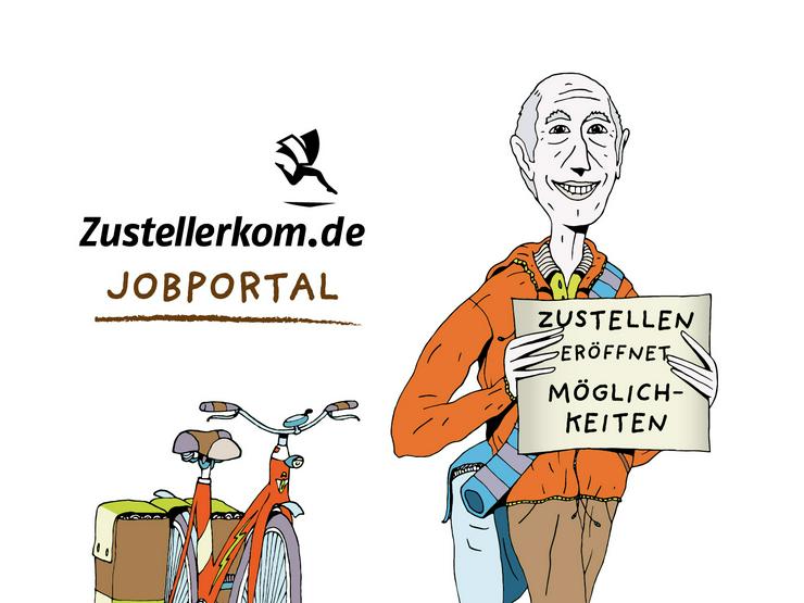 Minijob in Stuttgart - Süd - Zeitung austragen, Zusteller m/w/d gesucht