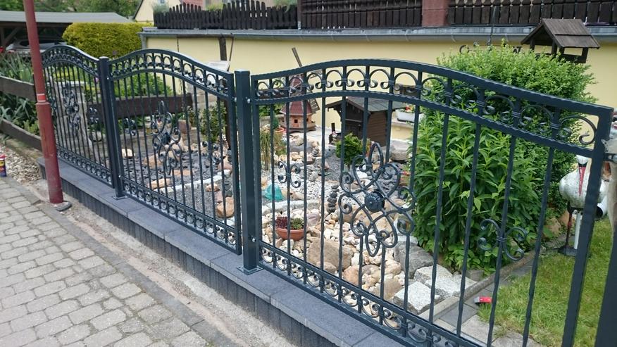 Metallzaun aus Polen, Zaun aus Polen, Metalltreppen zum Garten, Balkone, Gelander