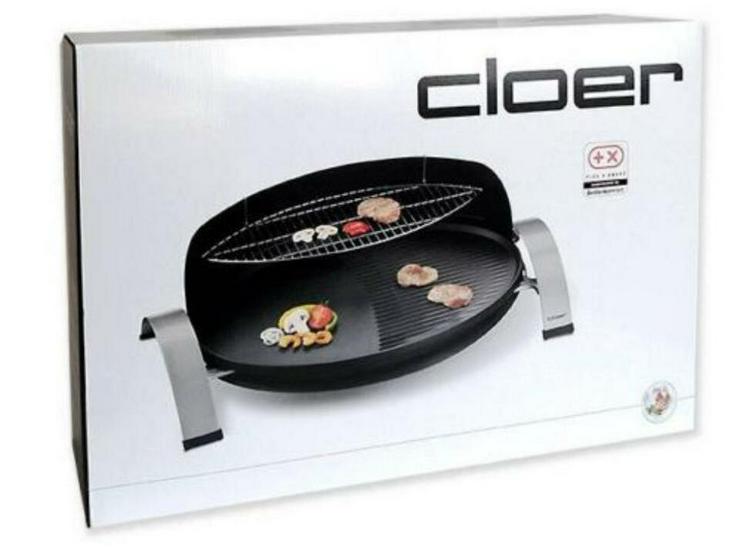 CLOER - ELEKTRO - BARBECUE GRILL - MODELL : 6589 - NEUWERTIG - Toaster & Kontaktgrill - Bild 1