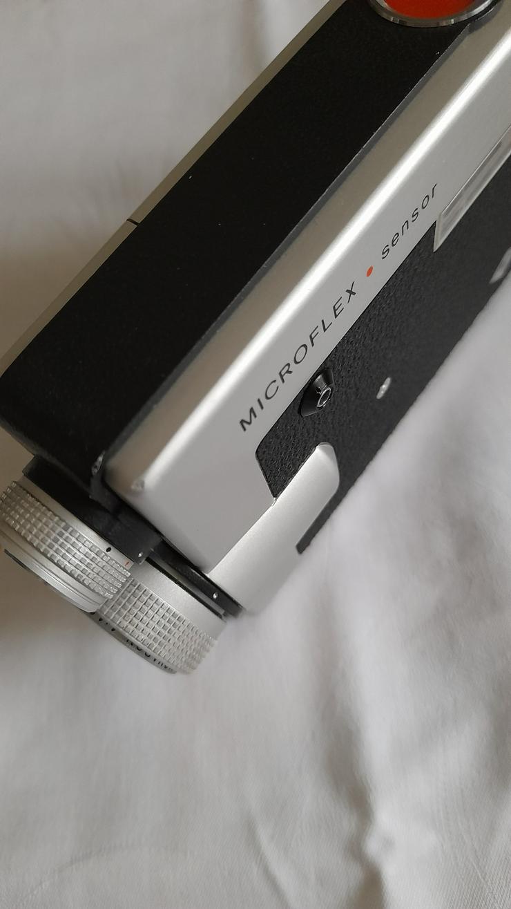 Funktionierende Super 8 Filmkamera  " Agfa Microflex Sensor "/ Preis = 80,--€ incl.Versand