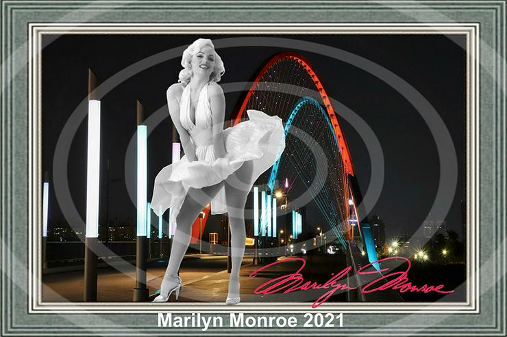 Bild 16: Marilyn Monroe 2021. 45x30 cm. Muss man haben! Souvenir. Wandbild. Geschenk. Andenken. Sammelobjekt. Deko. BRANDNEU!