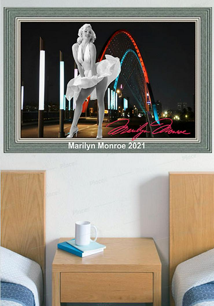 Bild 6: Marilyn Monroe 2021. 45x30 cm. Muss man haben! Souvenir. Wandbild. Geschenk. Andenken. Sammelobjekt. Deko. BRANDNEU!